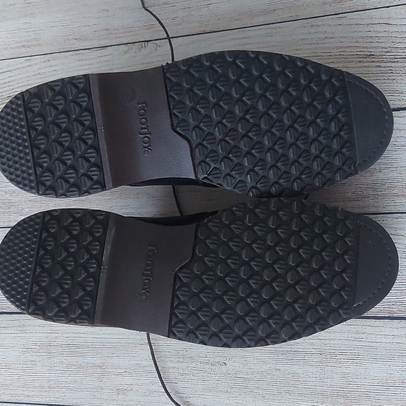 NWOB FootJoy Spikeless Golf Oxford Lace Up Shoes Brown And Black Size 10 - Picture 2 of 10